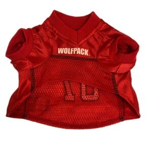 Pet First Collegiate Pet NC State Wolfpack Jersey Sz XS Dog 6”-9” NWO Tags